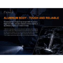 fenix pd32 v2 led flashlight