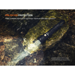 fenix wf25rm rechargeable work flashlight with charging dock 3000 lumen