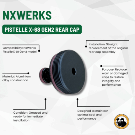 nxwerks pistelle x-68 gen2 rear cap