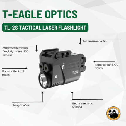 t-eagle optics tl-2s tactical laser flashlight