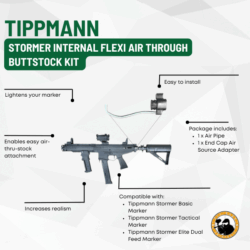 tippmann stormer internal flexi air through buttstock kit