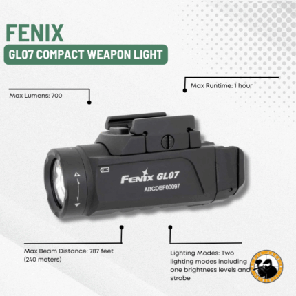 fenix gl07 compact weapon light