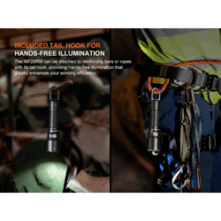 fenix wf25rm rechargeable work flashlight with charging dock 3000 lumen