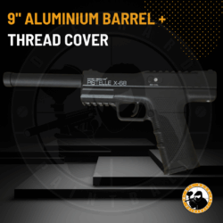 aluminium max power 50+ joules pistelle x-68 barrel (9" + muzzle cover)