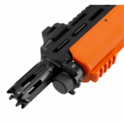 umarex defender package hdx 36-40 joules tx 68 home defense pump action launcher (0.68 cal)