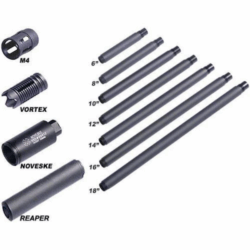 mcs 7/8-inch diameter 18-inch recon rifled barrel, a5 threaded (22mm muzzle threads)