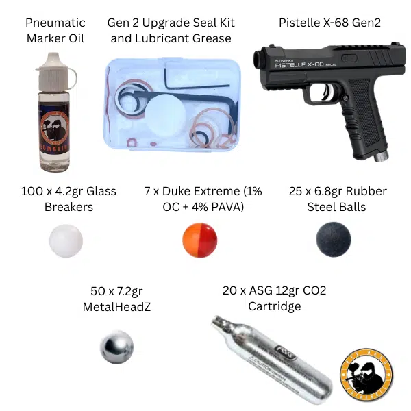 nxwerks pistelle x-68 gen2 (defend package) nxwerks pistelle x-68 gen2 (defend package)