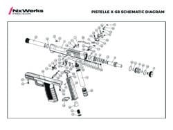 defense innovation pistelle x-68 gen2 (orange)
