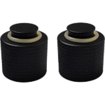 paintball tank valve regulator thread protector cap made of aluminum