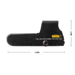 t-eagle optics 552 red green dot holographic reflex sight scope tactical hunting with 20mm rail black