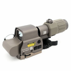 t-eagle high quality specprecisoin 558 red dot holographic sight with g33 3x magnifier sight scope factory fde combo mil spec markings