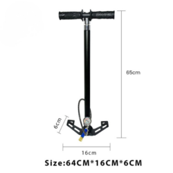 tuxing new age three-stage high pressure hand inflator (txhp002)