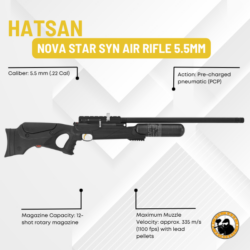 hatsan nova star syn air rifle 5.5mm