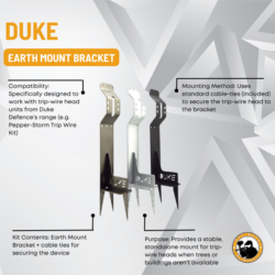 duke earth mount bracket