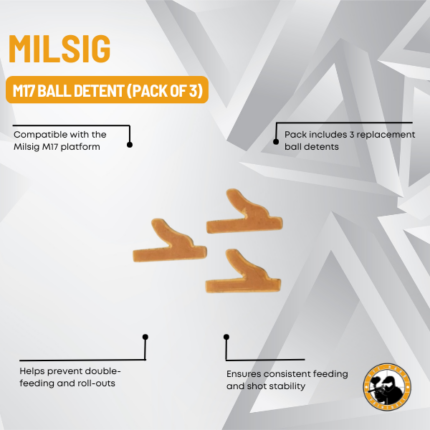 milsig m17 ball detent (pack of 3)