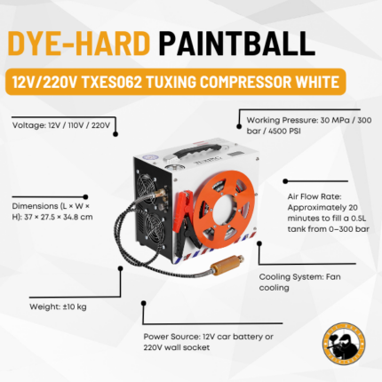 12v/220v txes062-1 tuxing compressor white