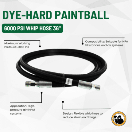 6000psi whip hose 36"