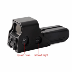 t-eagle optics 552 red green dot holographic reflex sight scope tactical hunting with 20mm rail black