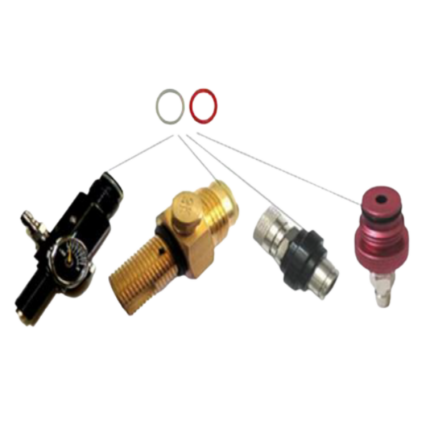 tippmann a5 / x7 / 98 valve complete o‑ring (polyurethane)