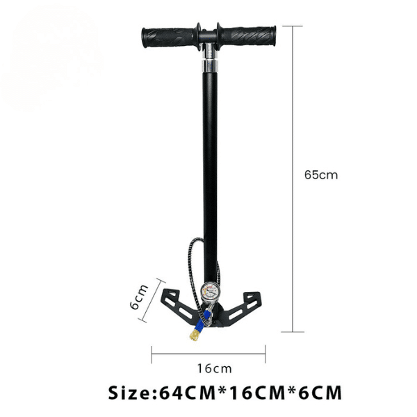 tuxing four-stage 300bar 4500psi pressure hand pump