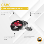 gamo pellets 5.5mm pro-hunter 250 pellets