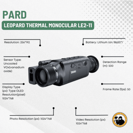 pard leopard thermal monocular le2-11