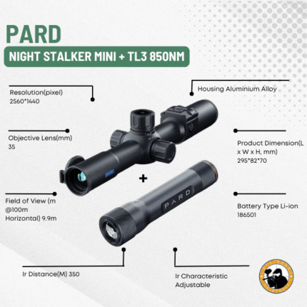 pard night stalker mini + tl3 850nm