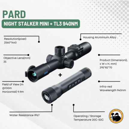 pard night stalker mini + tl3 940nm