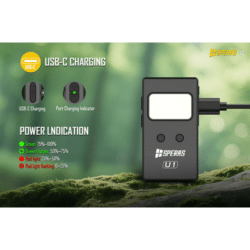 speras u1 multi-function clip light