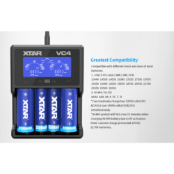 pard battery charger xtar vc4