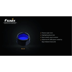 fenix accessory filter adapter tk series - blue