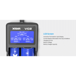 pard battery charger xtar vc2