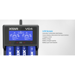 pard battery charger xtar vc4