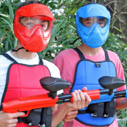 paintball double sided padded vest