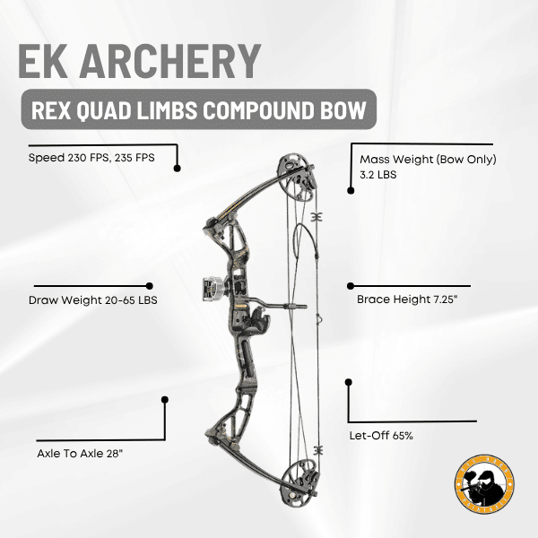 ek archery rex quad limbs compound bow