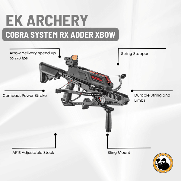 ek archery cobra system rx adder xbow