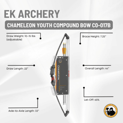 ek archery chameleon youth compound bow c0-017b