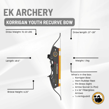 ek archery korrigan youth recurve bow
