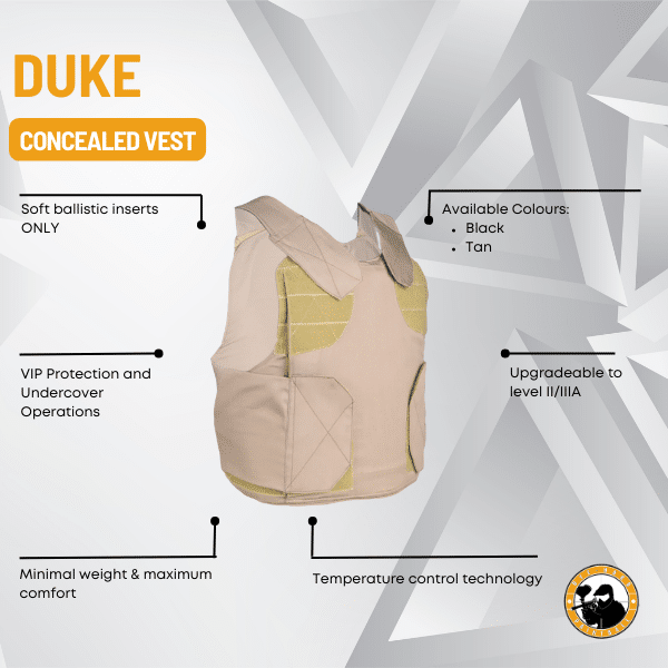 duke concealed vest