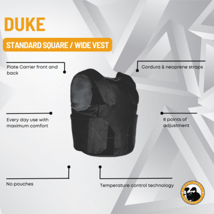 duke standard square / wide vest