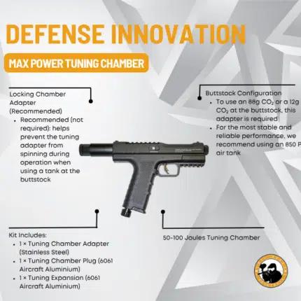 pistelle max power kit x-68 hpa (50-100 joules tuning chamber)