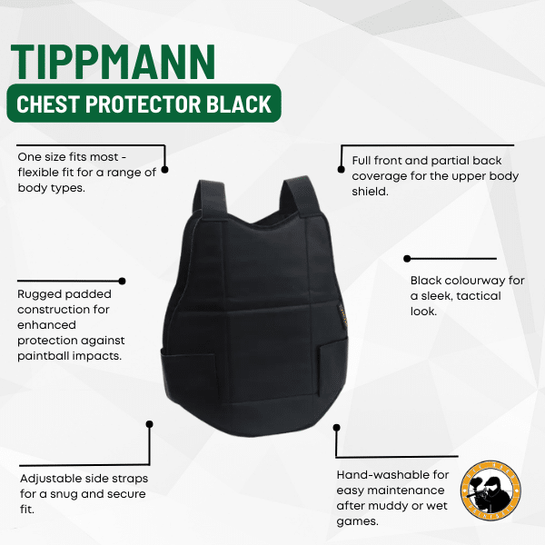 tippmann chest protector black