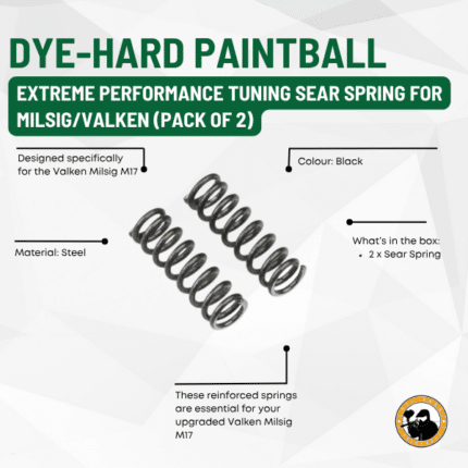 extreme performance tuning sear spring for milsig/valken (pack of 2)