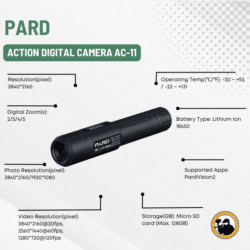 pard action digital camera ac-11