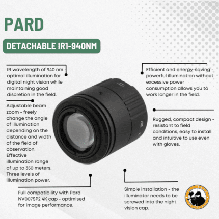 pard detachable ir1-940nm
