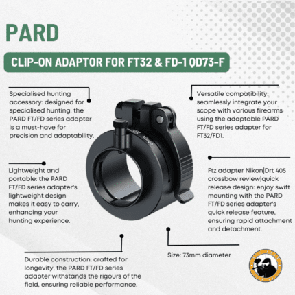 pard clip-on adaptor for ft32 & fd-1 qd63-f (copy)