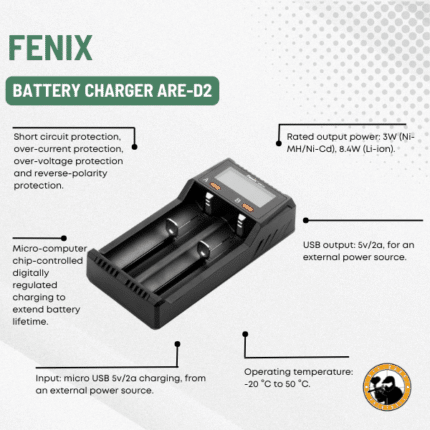 fenix battery charger are-d2