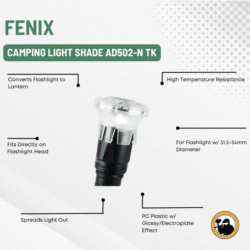 fenix camping light shade ad502-n tk