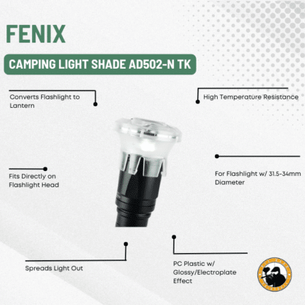 fenix camping light shade ad502-n tk