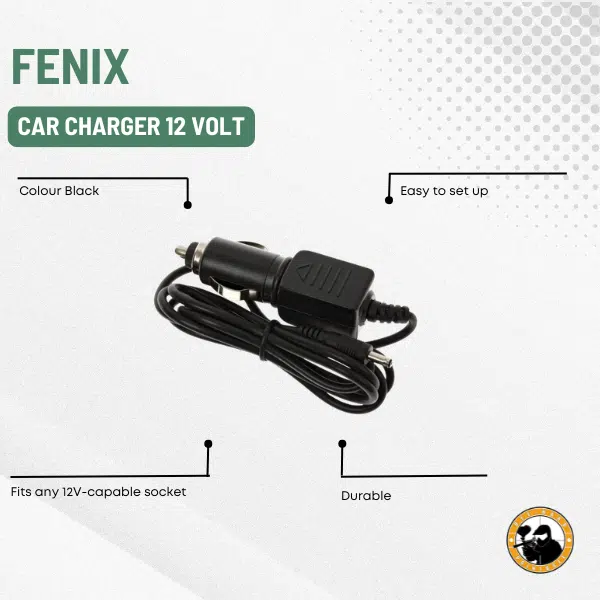fenix car charger 12 volt